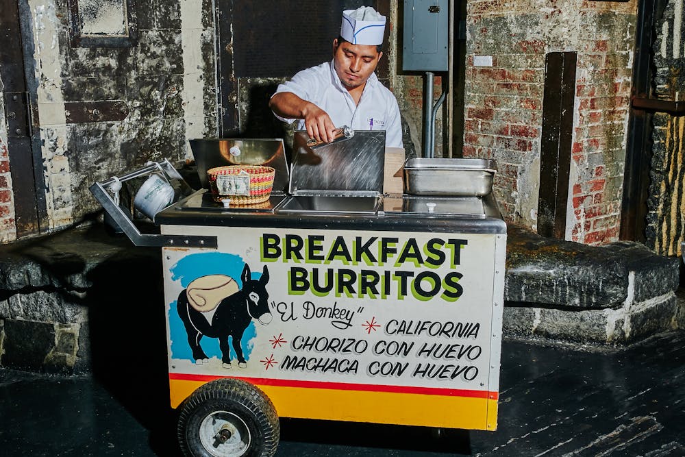 El Donkey Burrito Cart 1